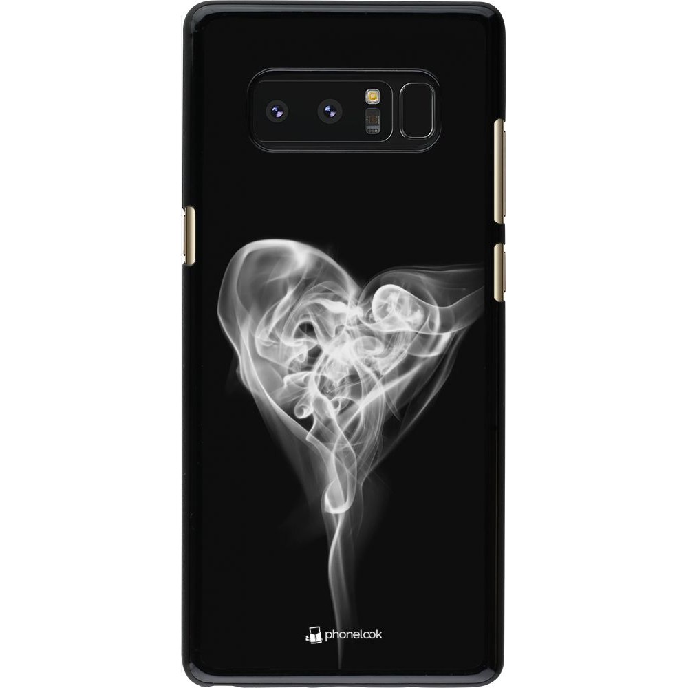 Coque Samsung Galaxy Note8 - Valentine 2022 Black Smoke