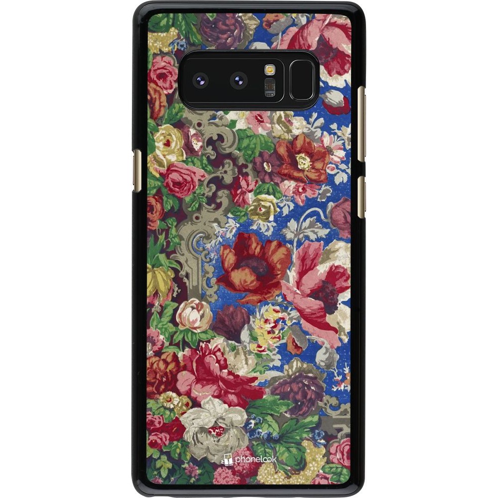 Coque Samsung Galaxy Note8 - Vintage Art Flowers