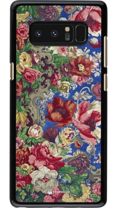 Coque Samsung Galaxy Note8 - Vintage Art Flowers