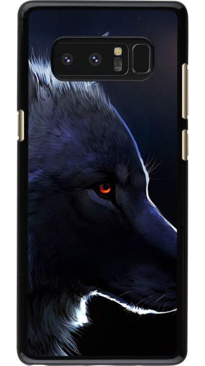 Hülle Samsung Galaxy Note 8 - Wolf Shape