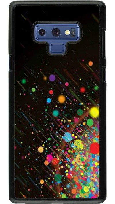 Coque Samsung Galaxy Note9 - Abstract bubule lines