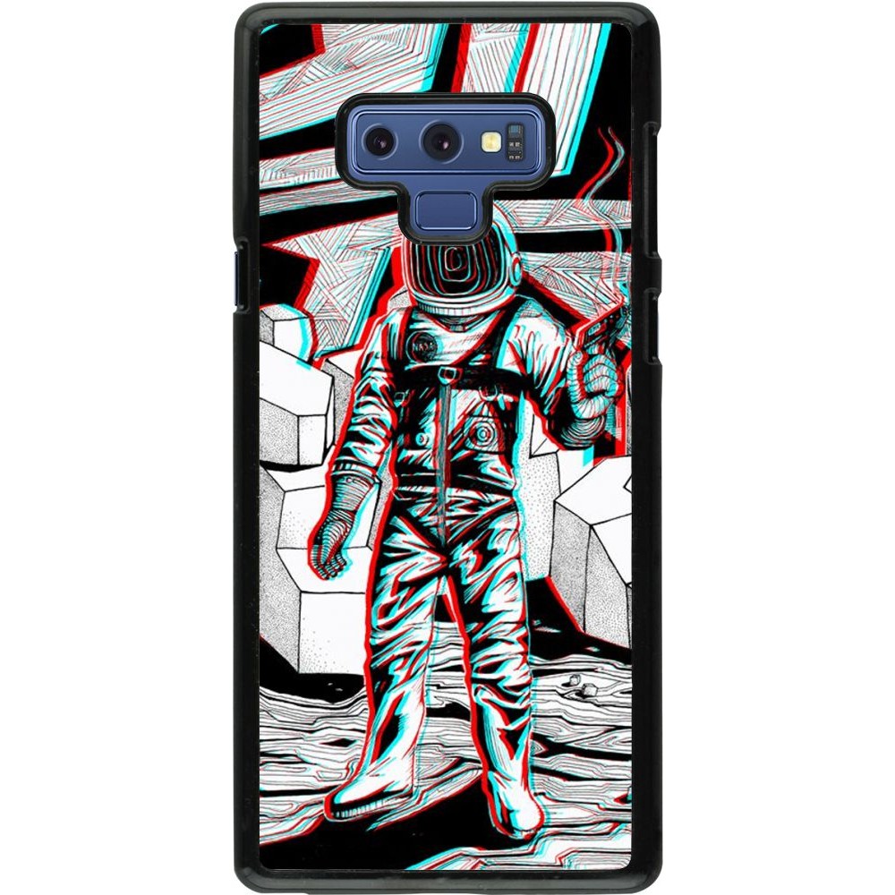 Hülle Samsung Galaxy Note9 - Anaglyph Astronaut