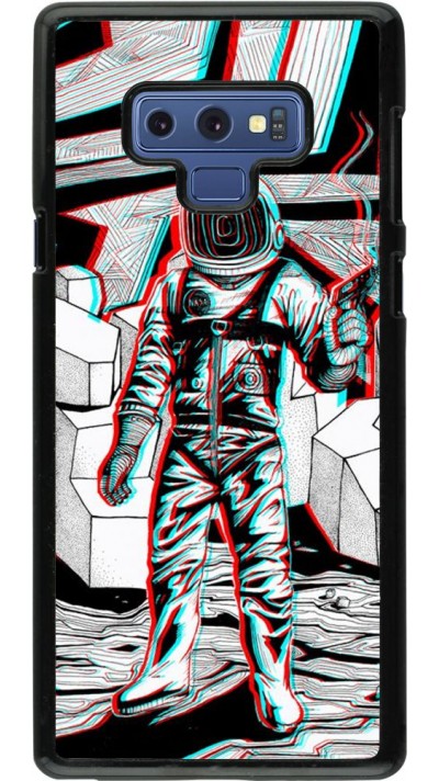 Hülle Samsung Galaxy Note9 - Anaglyph Astronaut