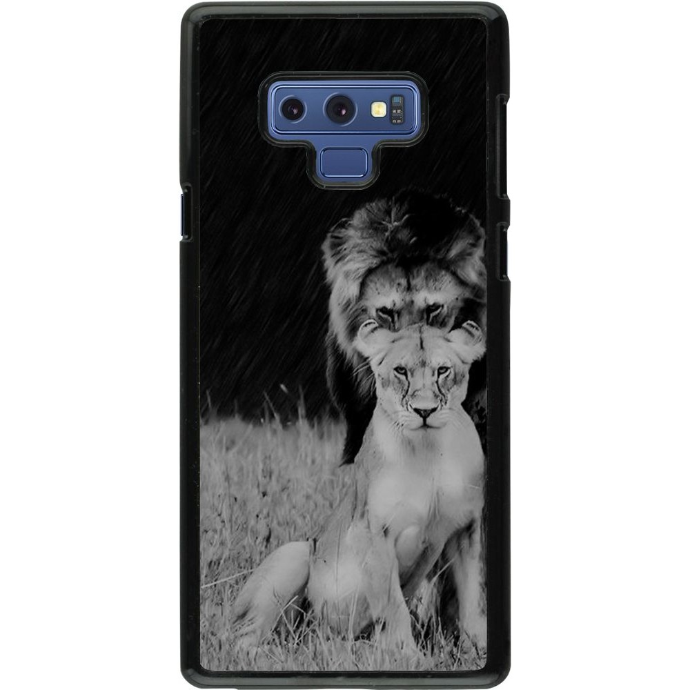 Coque Samsung Galaxy Note9 - Angry lions