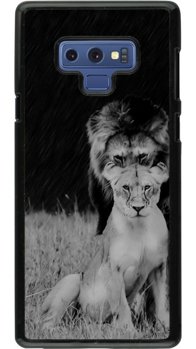 Coque Samsung Galaxy Note9 - Angry lions