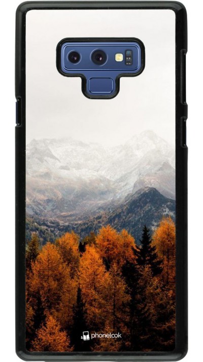 Hülle Samsung Galaxy Note9 - Autumn 21 Forest Mountain
