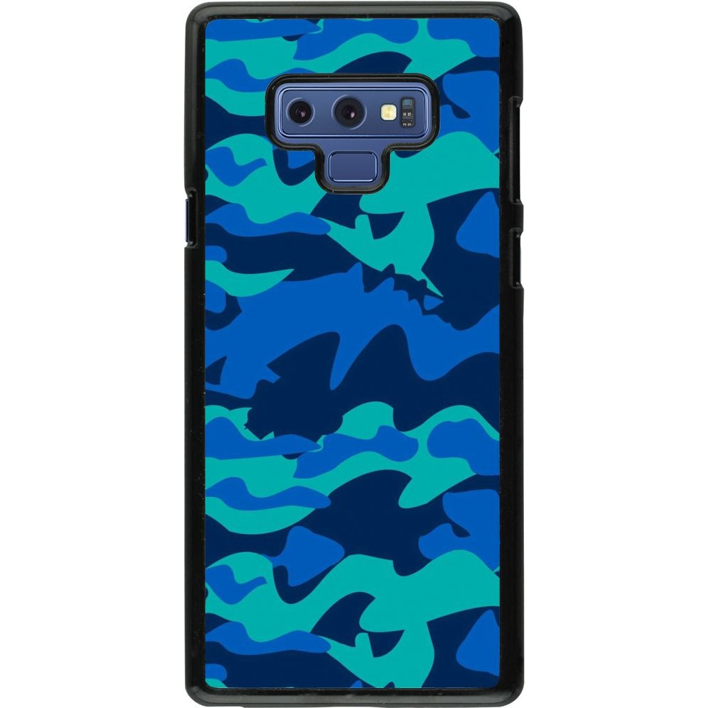 Coque Samsung Galaxy Note9 - Camo Blue