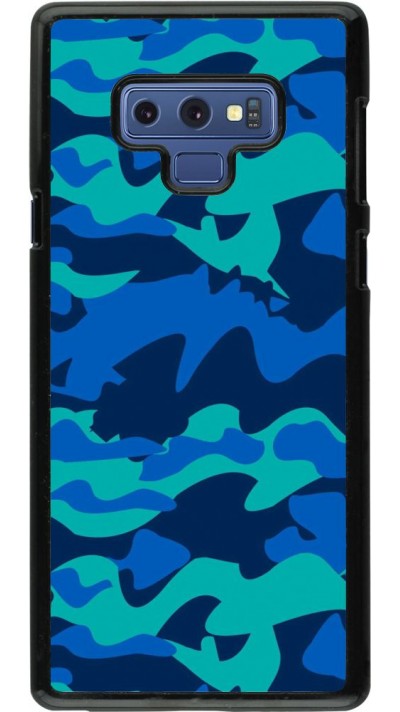 Coque Samsung Galaxy Note9 - Camo Blue