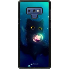 Coque Samsung Galaxy Note9 - Cute Cat Bubble