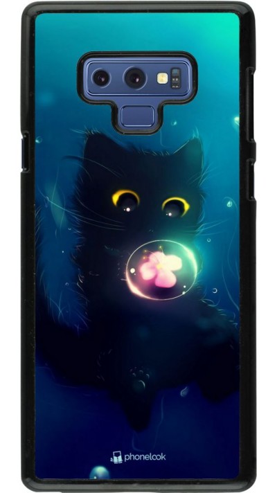 Coque Samsung Galaxy Note9 - Cute Cat Bubble
