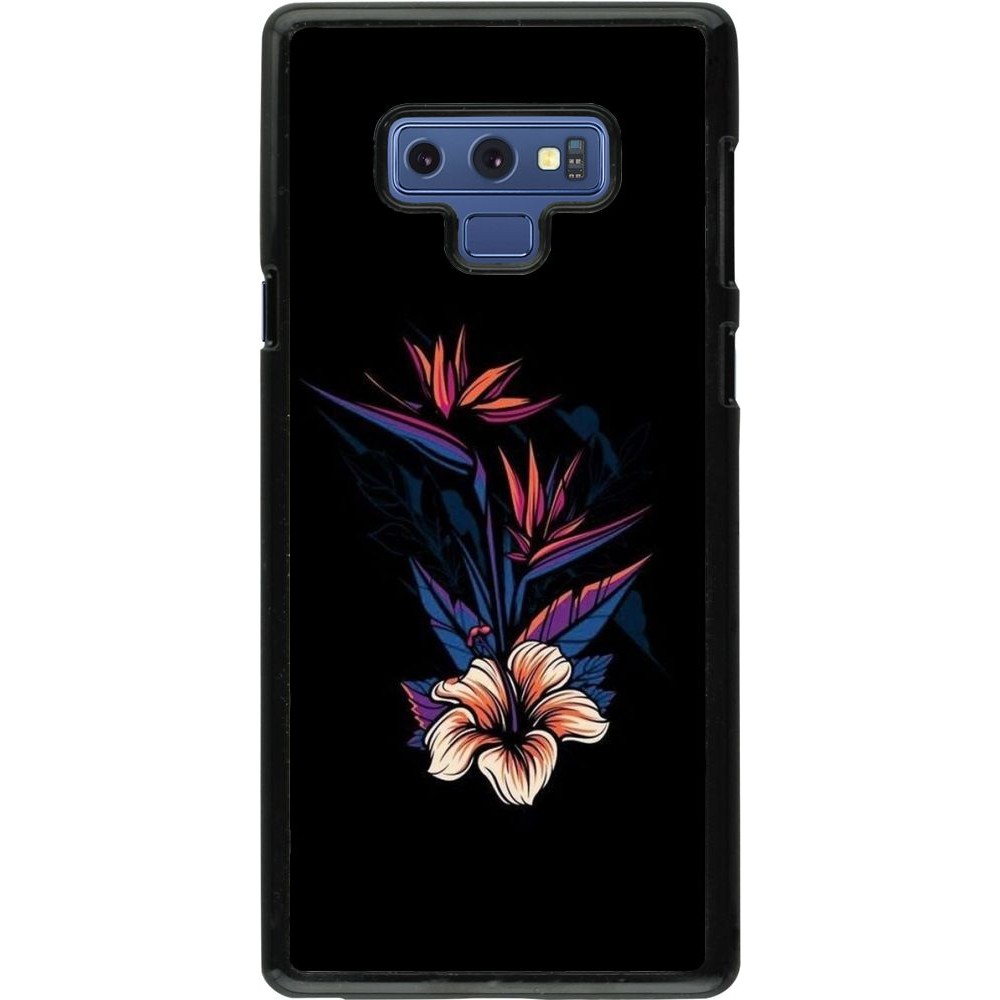 Coque Samsung Galaxy Note9 - Dark Flowers