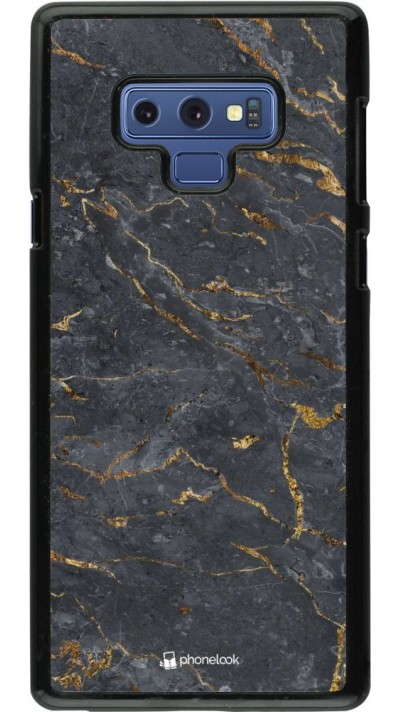 Coque Samsung Galaxy Note9 - Grey Gold Marble