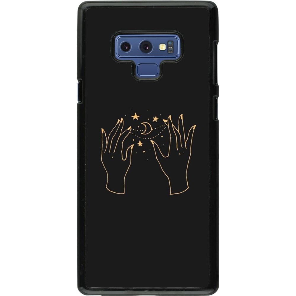 Hülle Samsung Galaxy Note9 - Grey magic hands