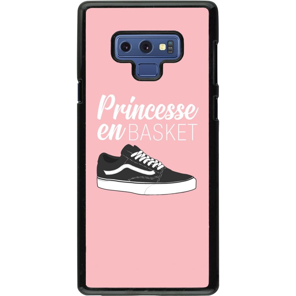 Coque Samsung Galaxy Note9 - princesse en basket