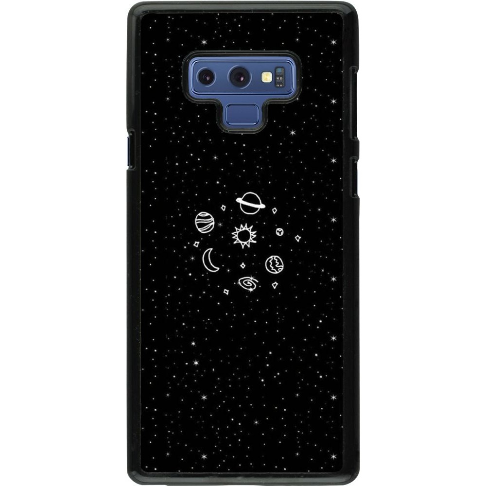 Coque Samsung Galaxy Note9 - Space Doodle
