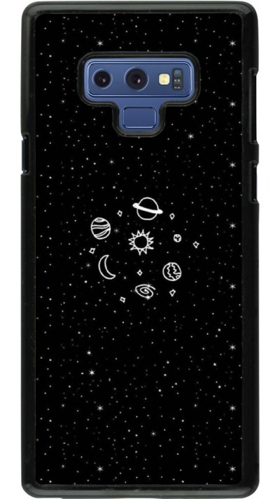 Coque Samsung Galaxy Note9 - Space Doodle