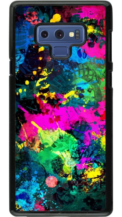 Coque Samsung Galaxy Note9 - splash paint