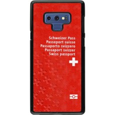Coque Samsung Galaxy Note9 - Swiss Passport