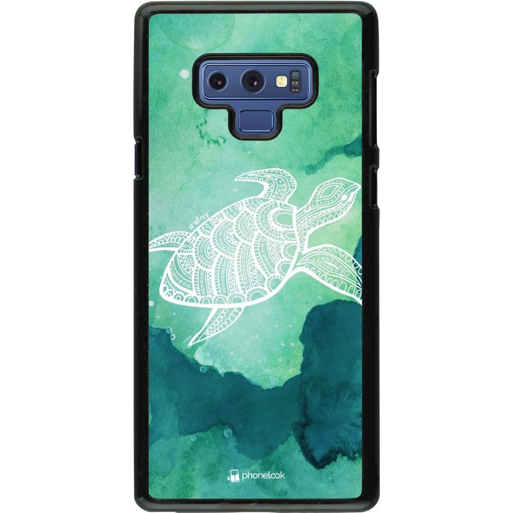 Hülle Samsung Galaxy Note9 - Turtle Aztec Watercolor