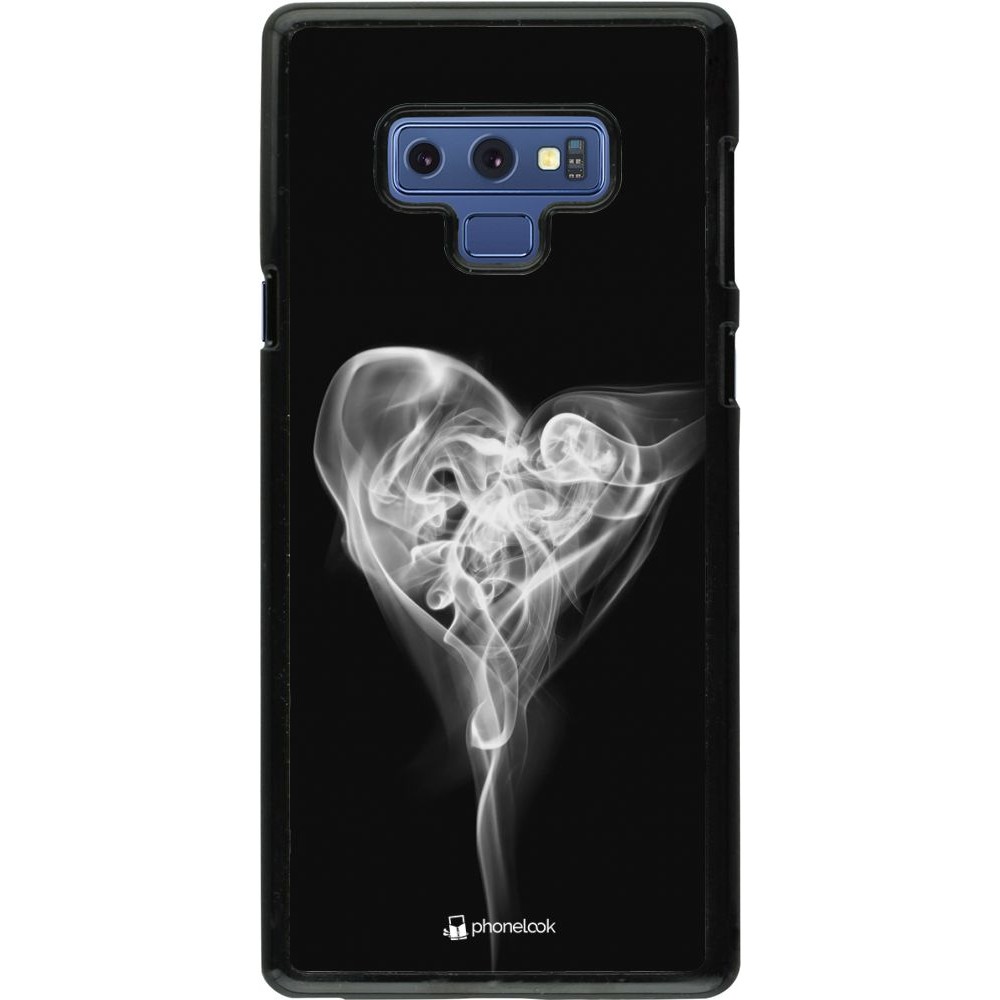 Coque Samsung Galaxy Note9 - Valentine 2022 Black Smoke