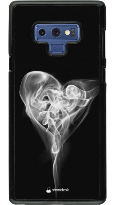 Coque Samsung Galaxy Note9 - Valentine 2022 Black Smoke