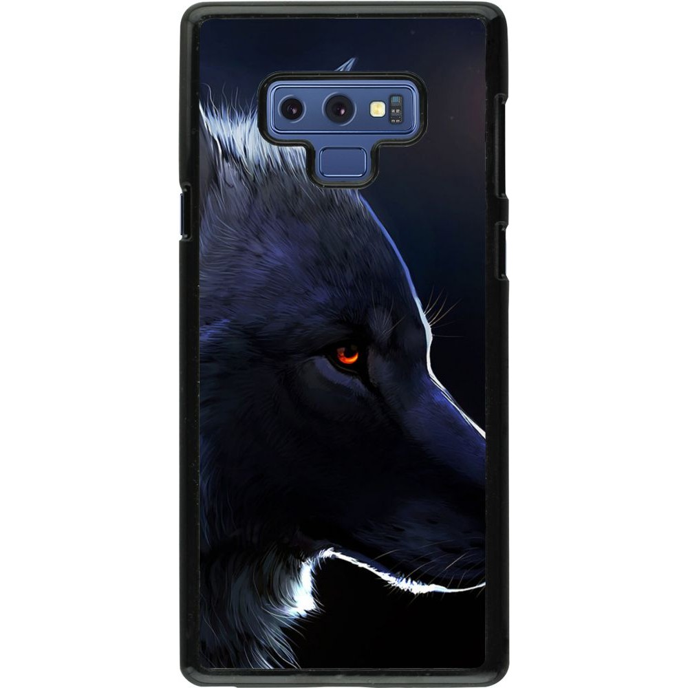 Hülle Samsung Galaxy Note9 - Wolf Shape