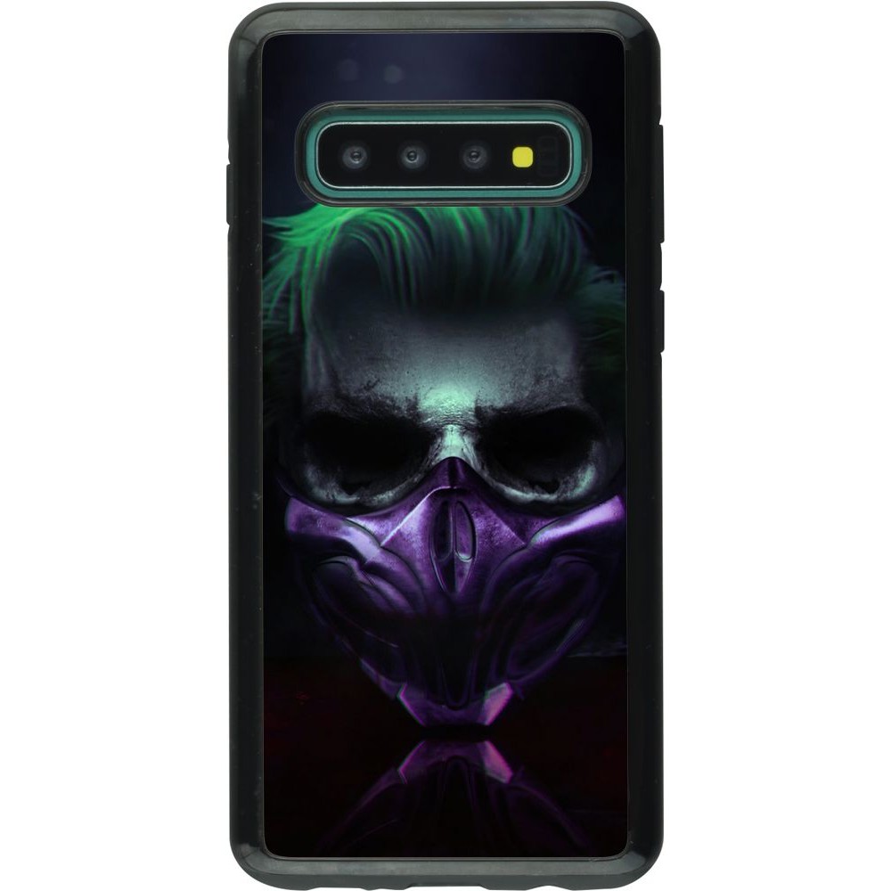 Hülle Samsung Galaxy S10 - Hybrid Armor schwarz Halloween 20 21