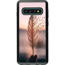 Hülle Samsung Galaxy S10 - Hybrid Armor schwarz Hello September 11 19