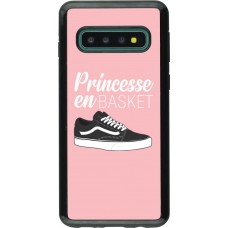 Hülle Samsung Galaxy S10 - Hybrid Armor schwarz princesse en basket