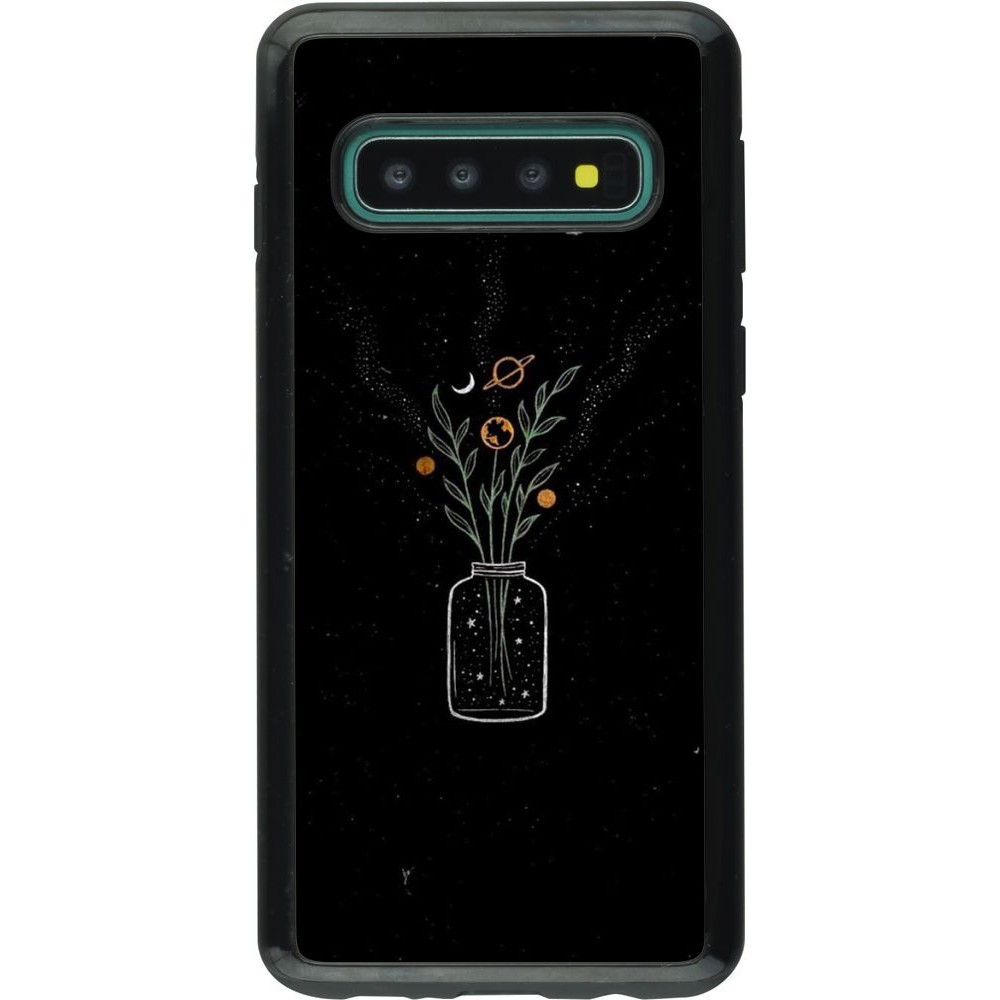 Coque Samsung Galaxy S10 - Hybrid Armor noir Vase black