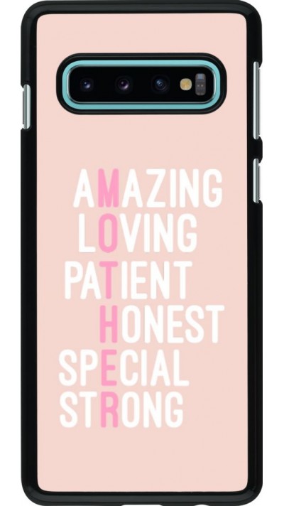 Coque Samsung Galaxy S10 - Amazing Mom 2022