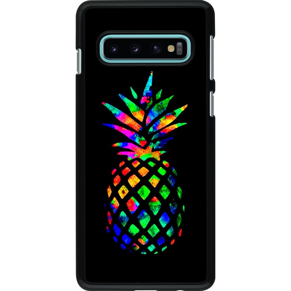 Coque Samsung Galaxy S10 - Ananas Multi-colors