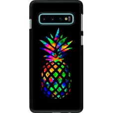 Hülle Samsung Galaxy S10 - Ananas Multi-colors