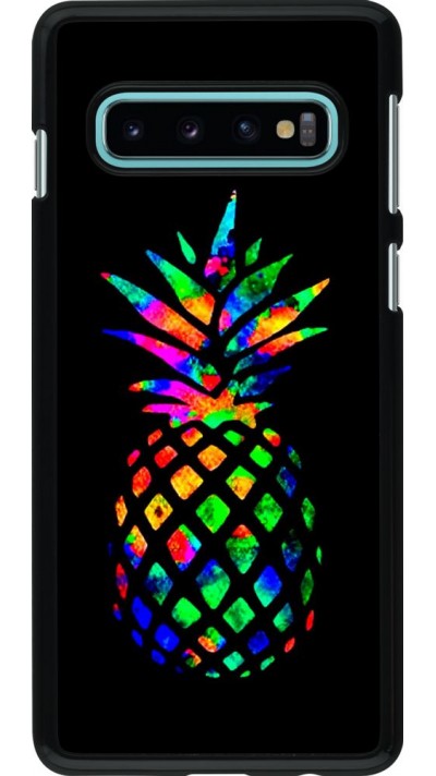Coque Samsung Galaxy S10 - Ananas Multi-colors