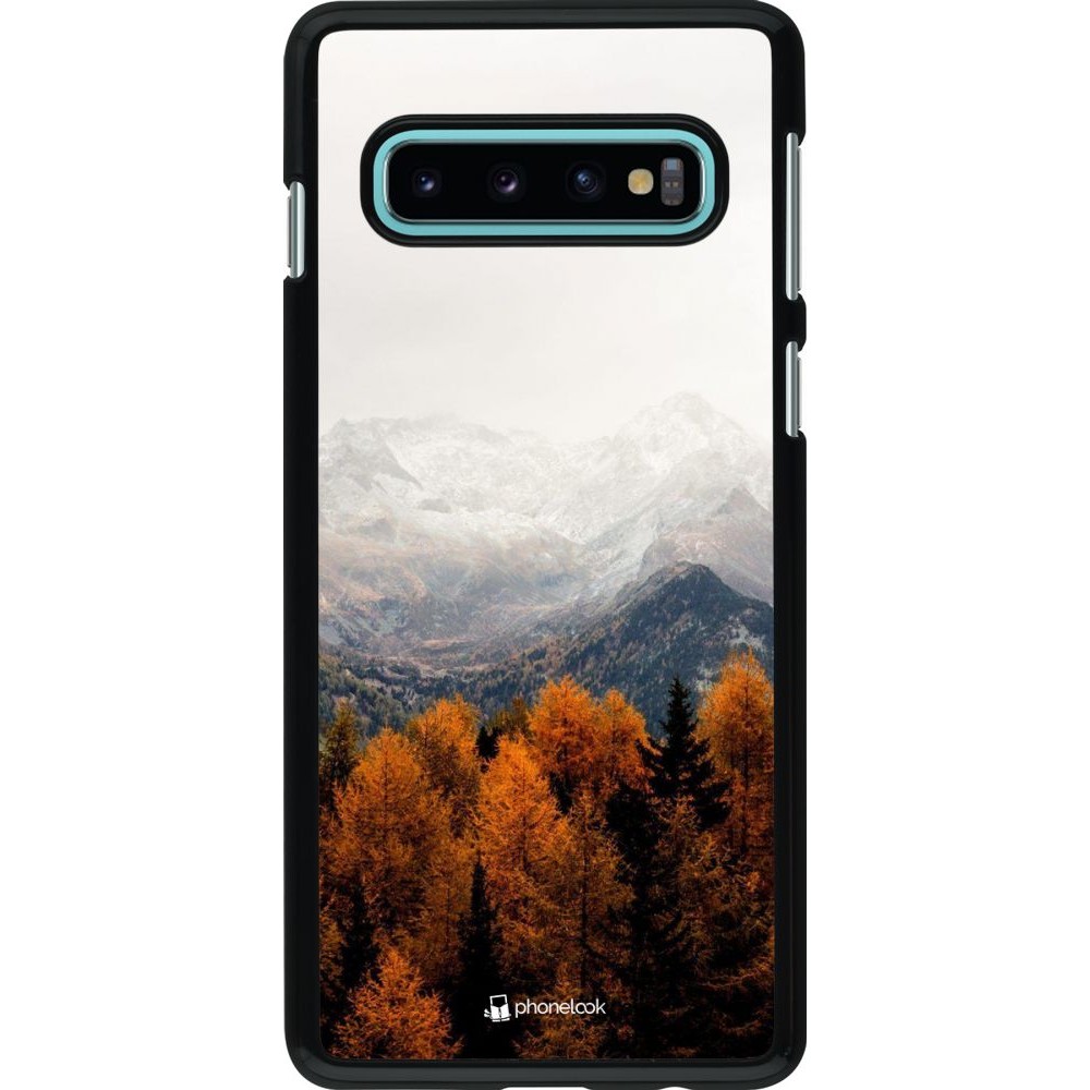 Coque Samsung Galaxy S10 - Autumn 21 Forest Mountain