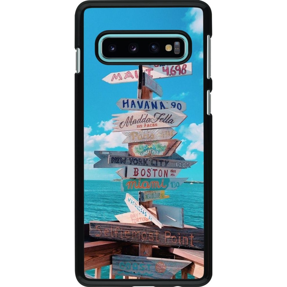 Coque Samsung Galaxy S10 - Cool Cities Directions