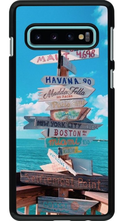 Coque Samsung Galaxy S10 - Cool Cities Directions