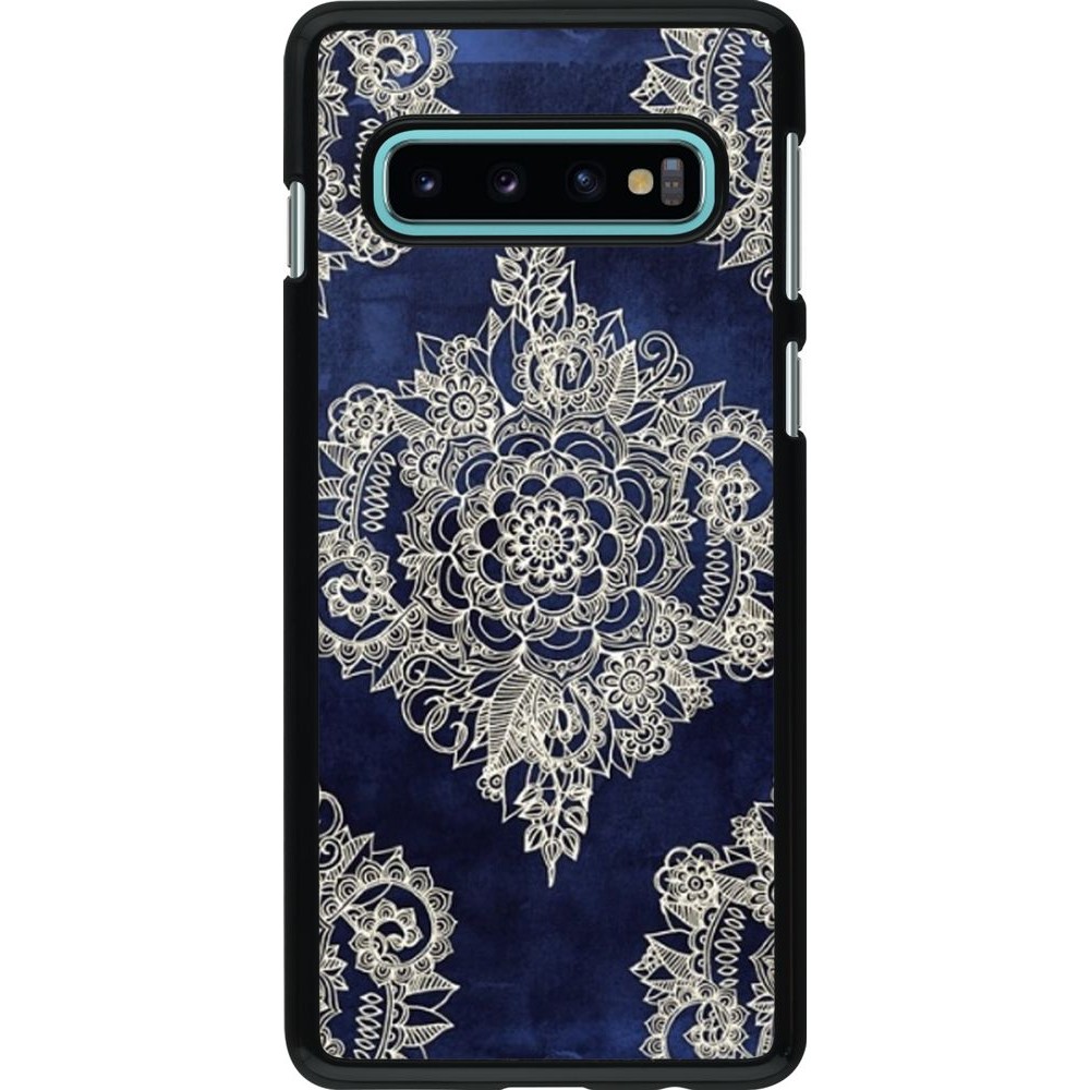 Coque Samsung Galaxy S10 - Cream Flower Moroccan