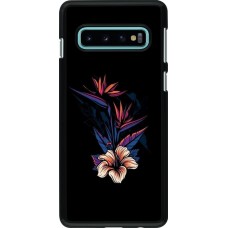 Coque Samsung Galaxy S10 - Dark Flowers