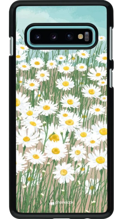 Hülle Samsung Galaxy S10 - Flower Field Art