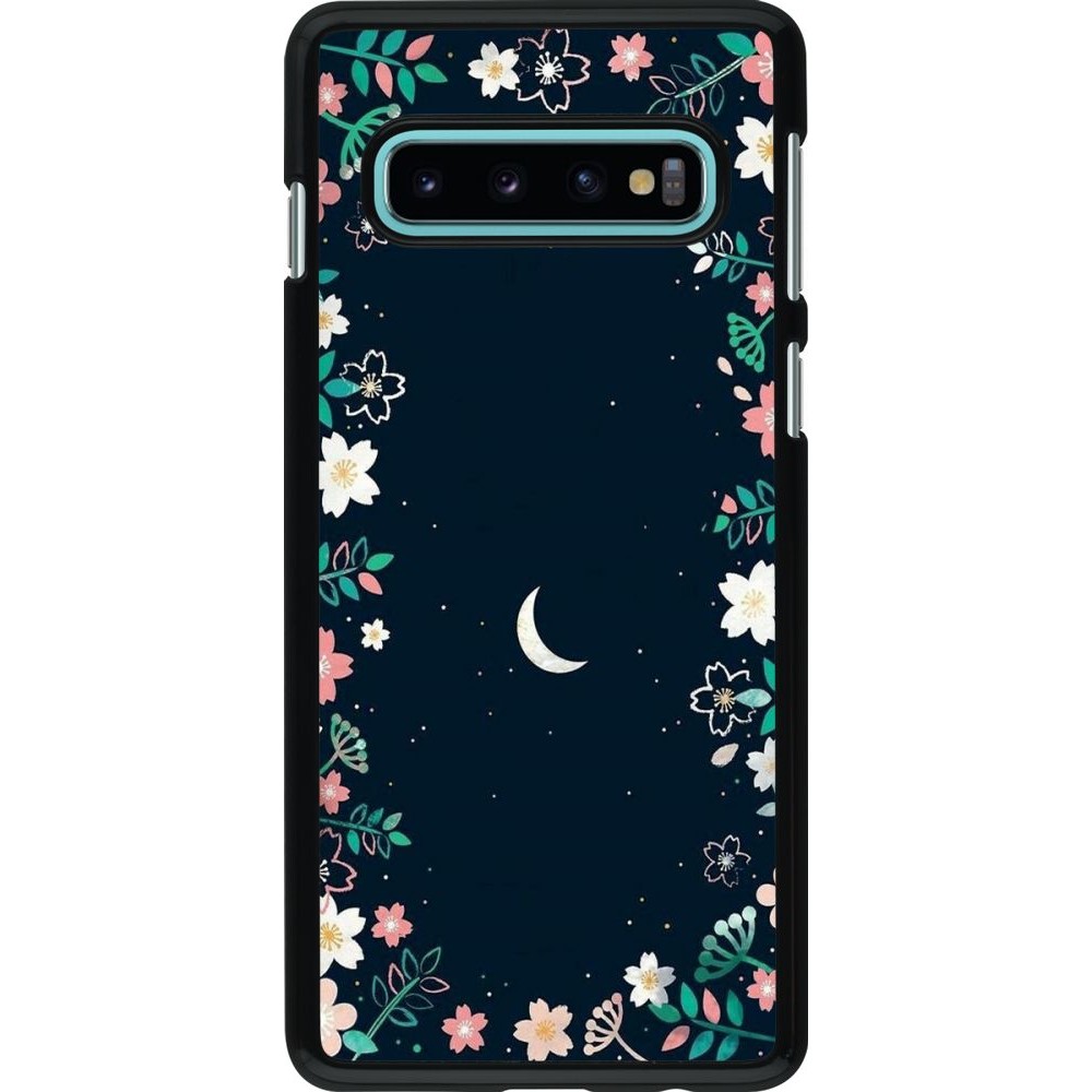 Coque Samsung Galaxy S10 - Flowers space