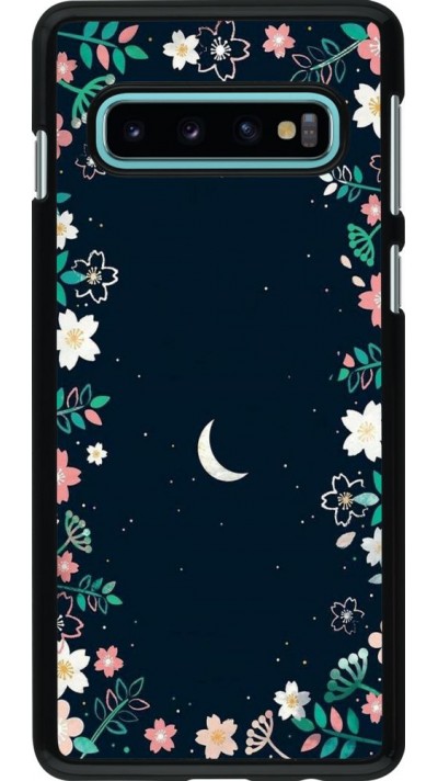 Coque Samsung Galaxy S10 - Flowers space