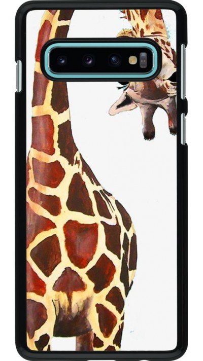 Hülle Samsung Galaxy S10 - Giraffe Fit