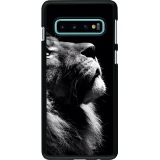 Coque Samsung Galaxy S10 - Lion looking up