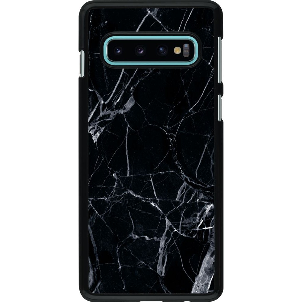 Coque Samsung Galaxy S10 - Marble Black 01