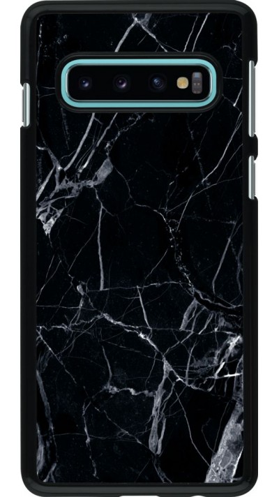 Hülle Samsung Galaxy S10 - Marble Black 01