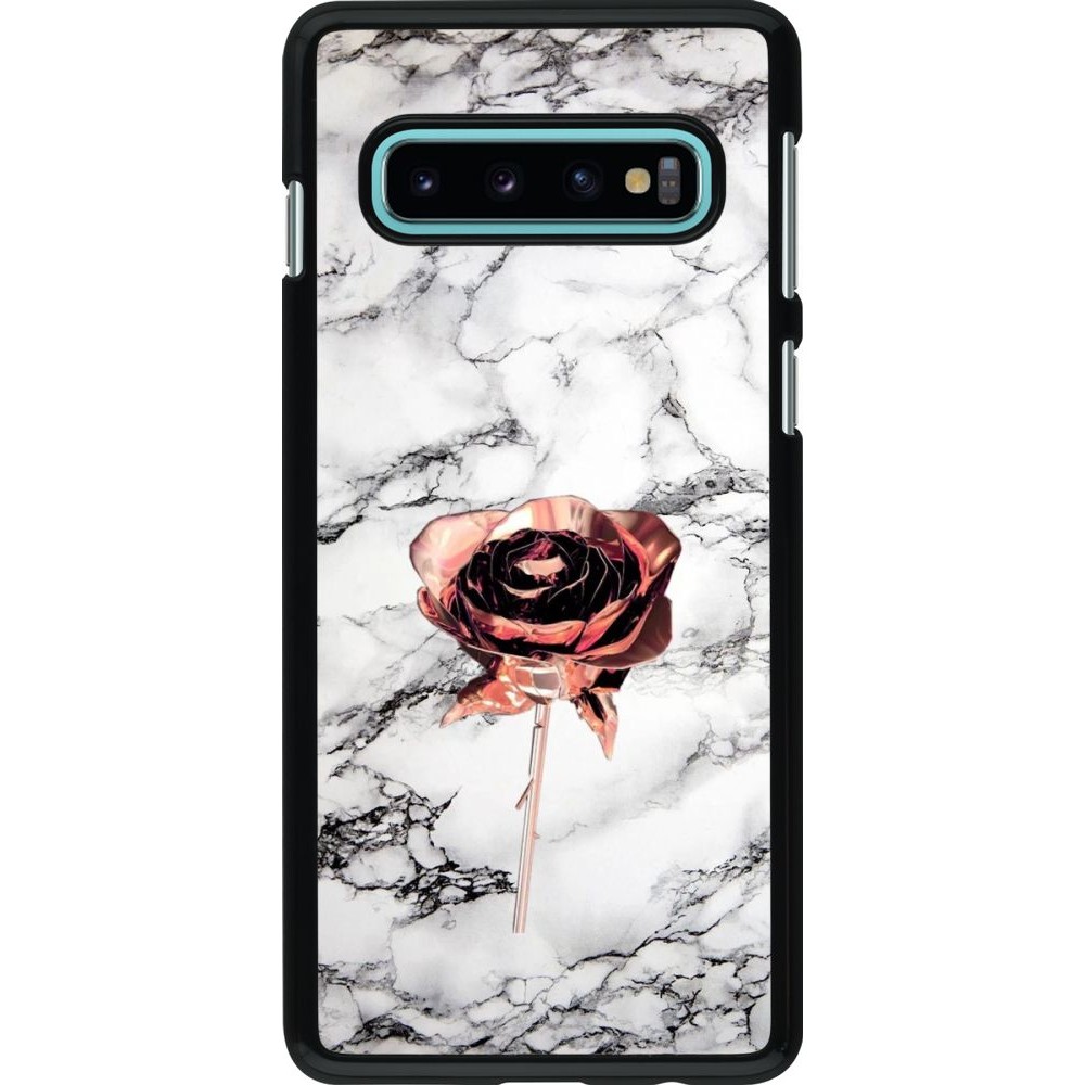 Coque Samsung Galaxy S10 - Marble Rose Gold