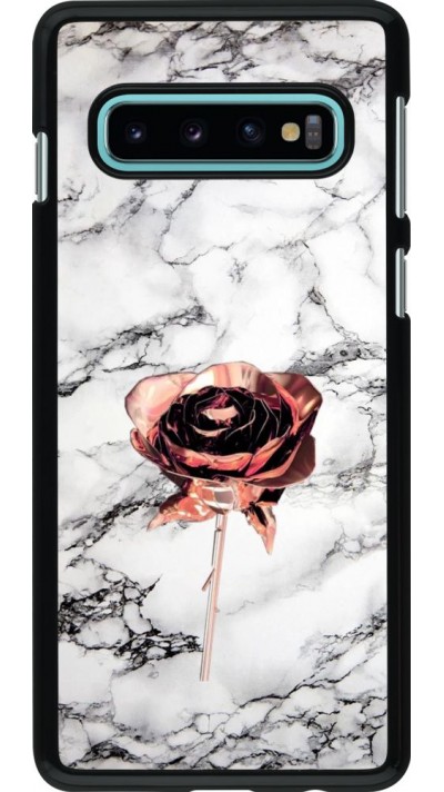 Coque Samsung Galaxy S10 - Marble Rose Gold