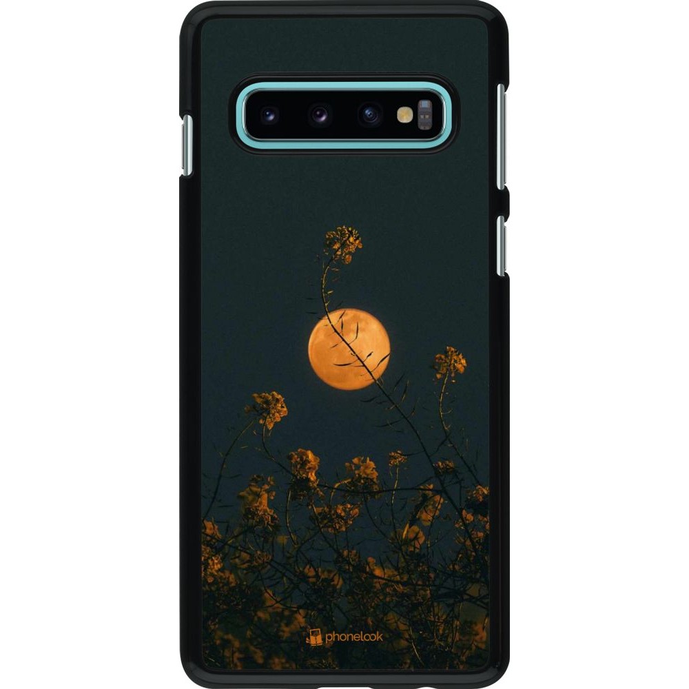 Coque Samsung Galaxy S10 - Moon Flowers