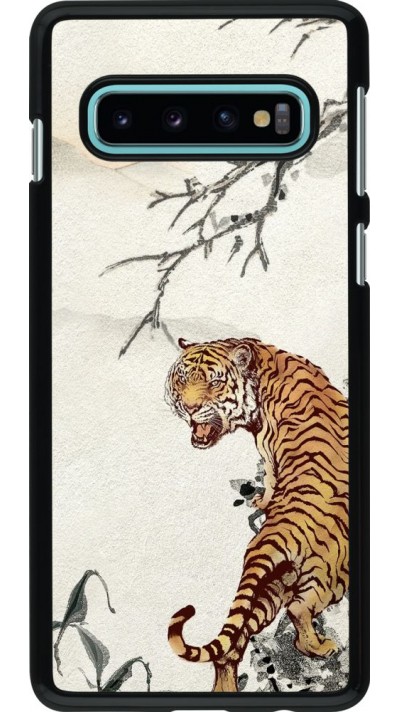 Coque Samsung Galaxy S10 - Roaring Tiger